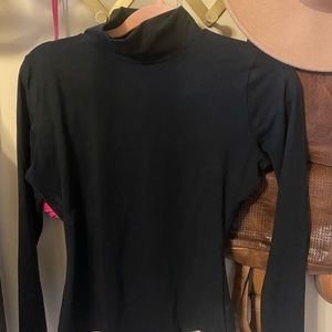 Spanx Suit Yourself Long Sleeve Turtleneck Thong Bodysuit